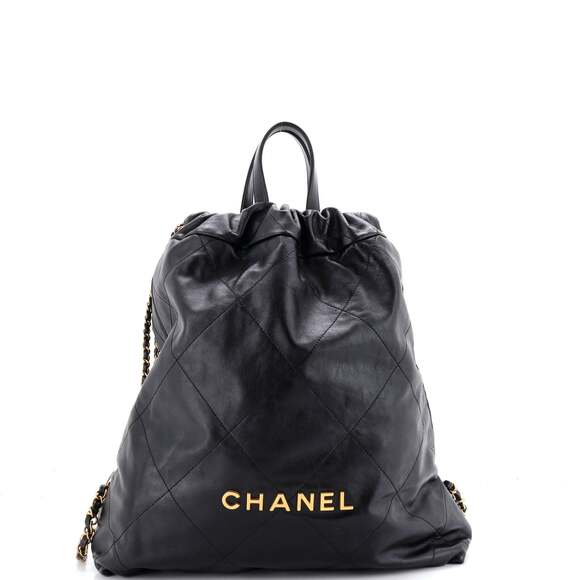 Chanel Handbags - Chanel 22 Chain Backpack Quilted #255402C49B